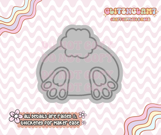 Bunny Bottom Silicone Mold