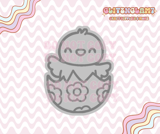 Easter Chick & Egg Premium Silicone Mold