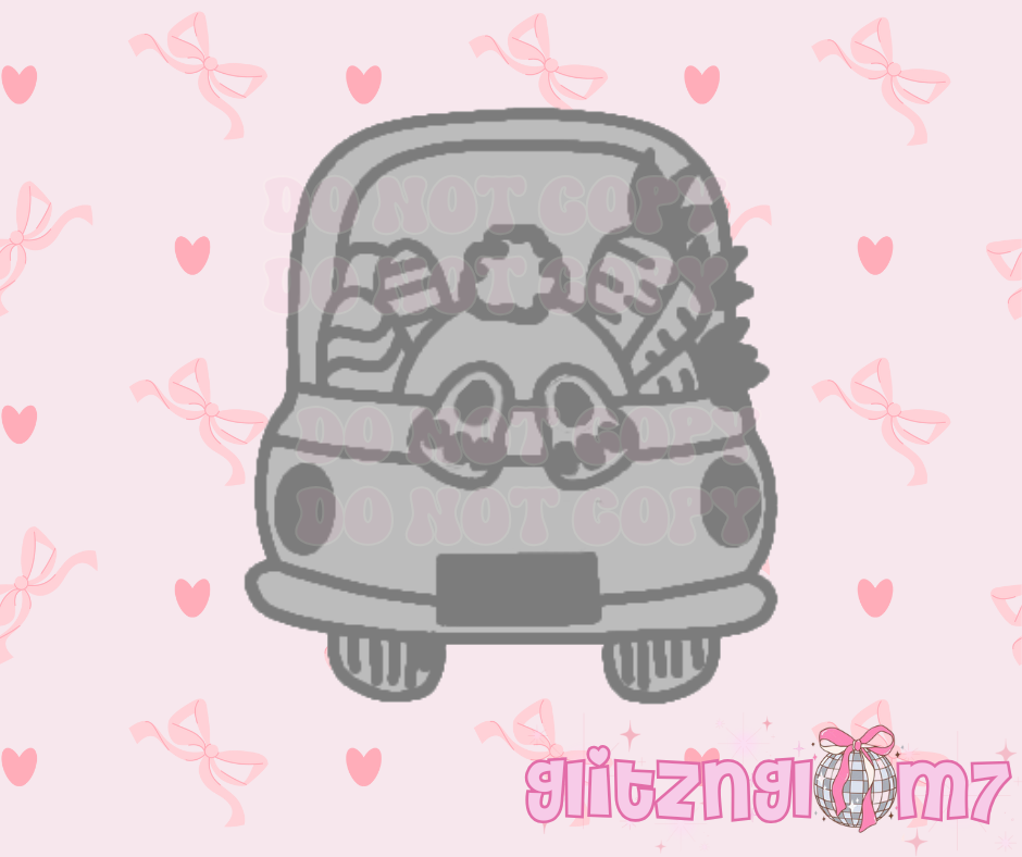 Easter Truck Premium Silicone Mold