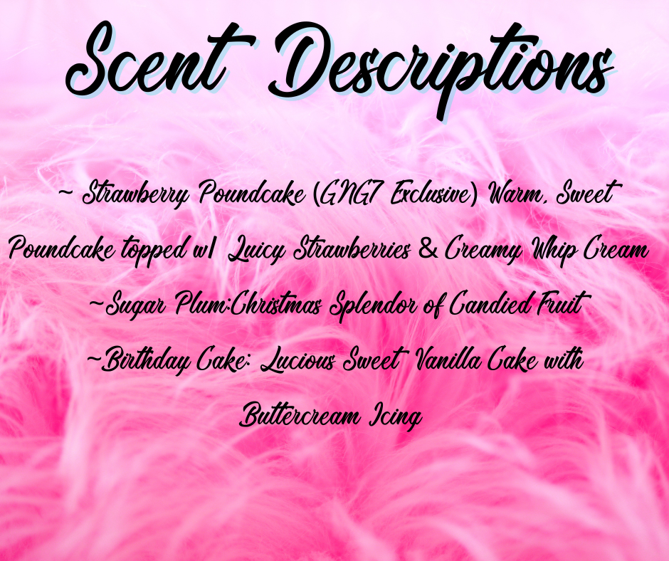 Strawberry Poundcake Premium Scented Beads