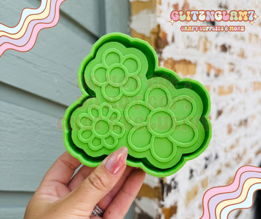 Trio Floral Bunch Silicone Mold-GNG7 Exclusive