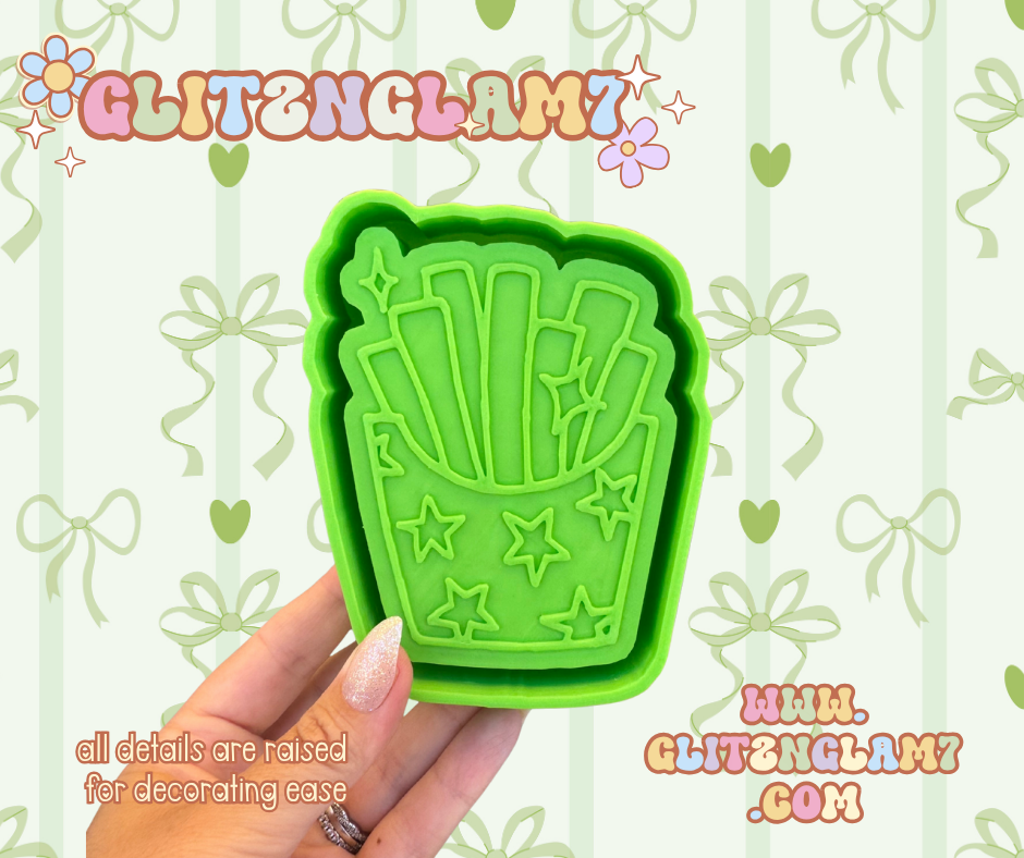 Freedom French Fries Silicone Mold