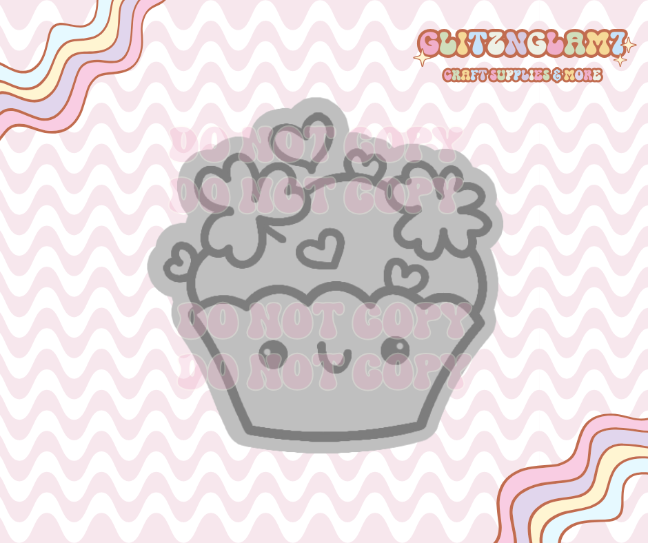 Shamrock Cupcake Premium Silicone Mold