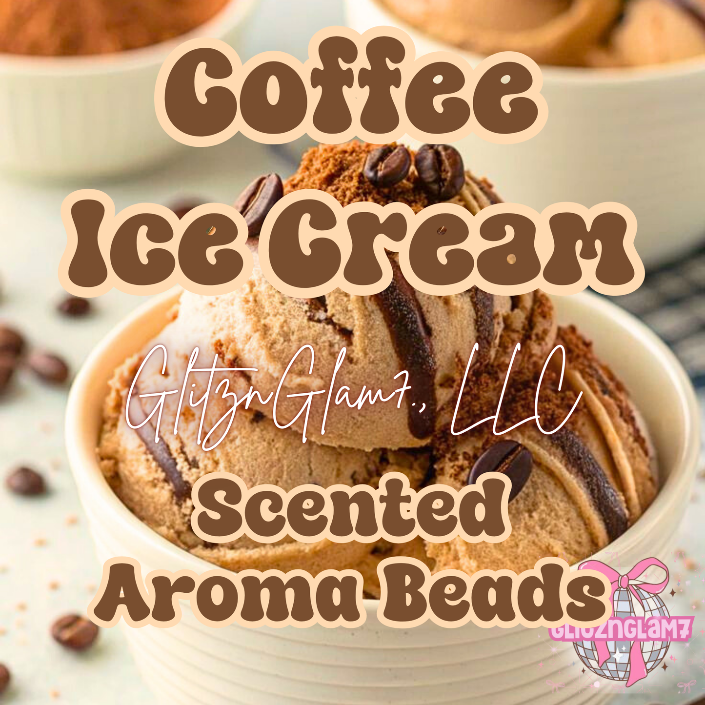 Coffee Ice Cream Premium Scented Aroma Beads