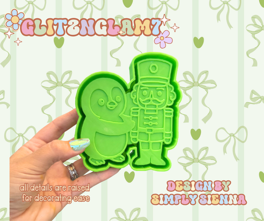 Penguin & Nutcracker Silicone Mold
