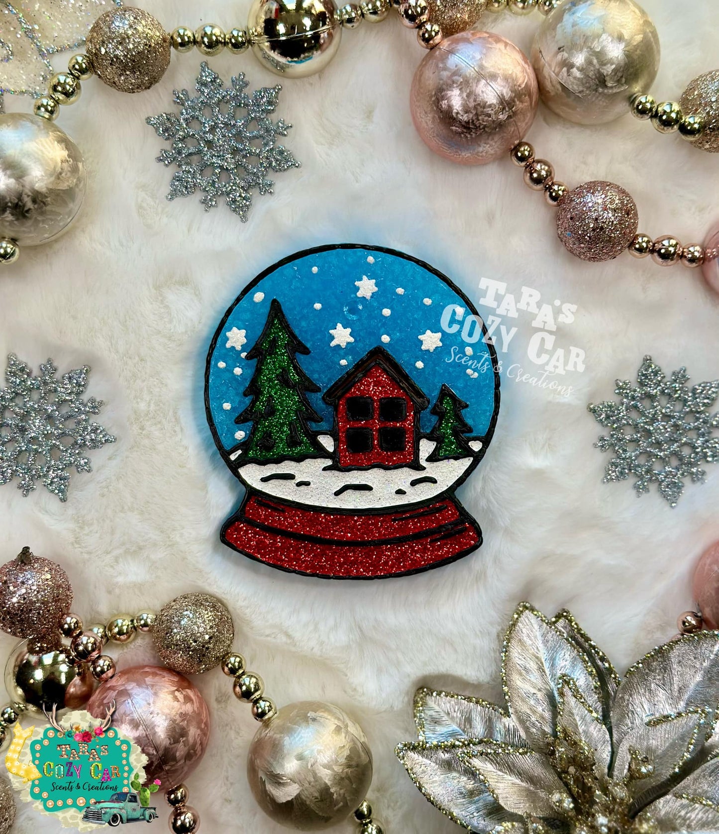 Christmas Snow Globe Silicone Mold