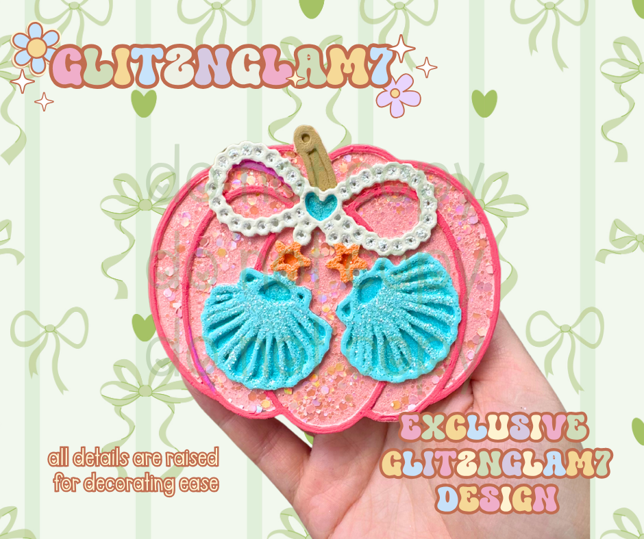 Coastal Pumpkin Silicone Mold-GNG7 Exclusive Design