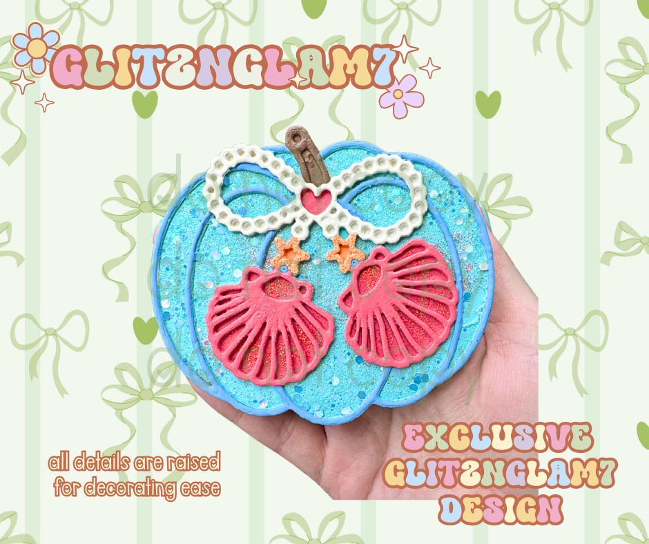 Coastal Pumpkin Silicone Mold-GNG7 Exclusive Design
