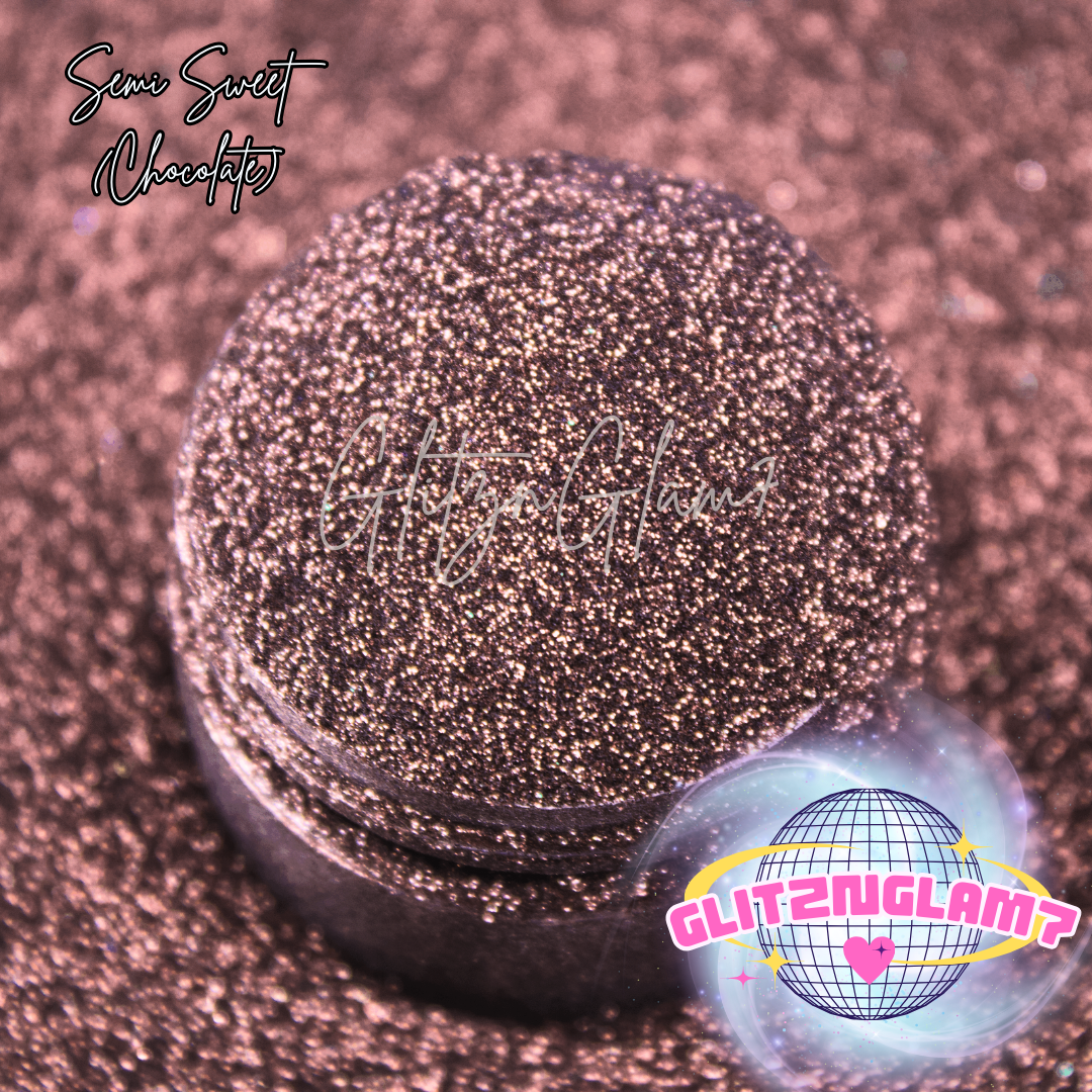 Semi Sweet (Chocolate) -Glitter Dust 1/256"