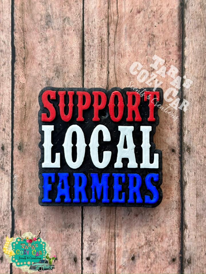 Support Your Local Farmers Silicone Mold