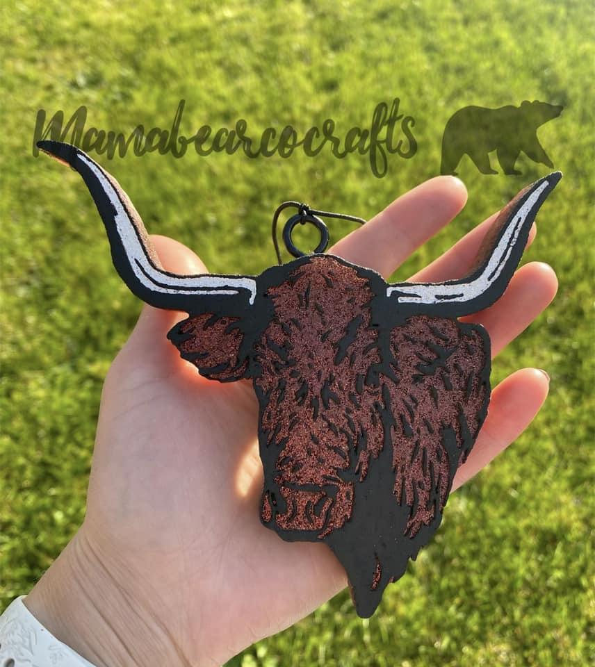 Longhorn Bull/Cattle Silicone Mold