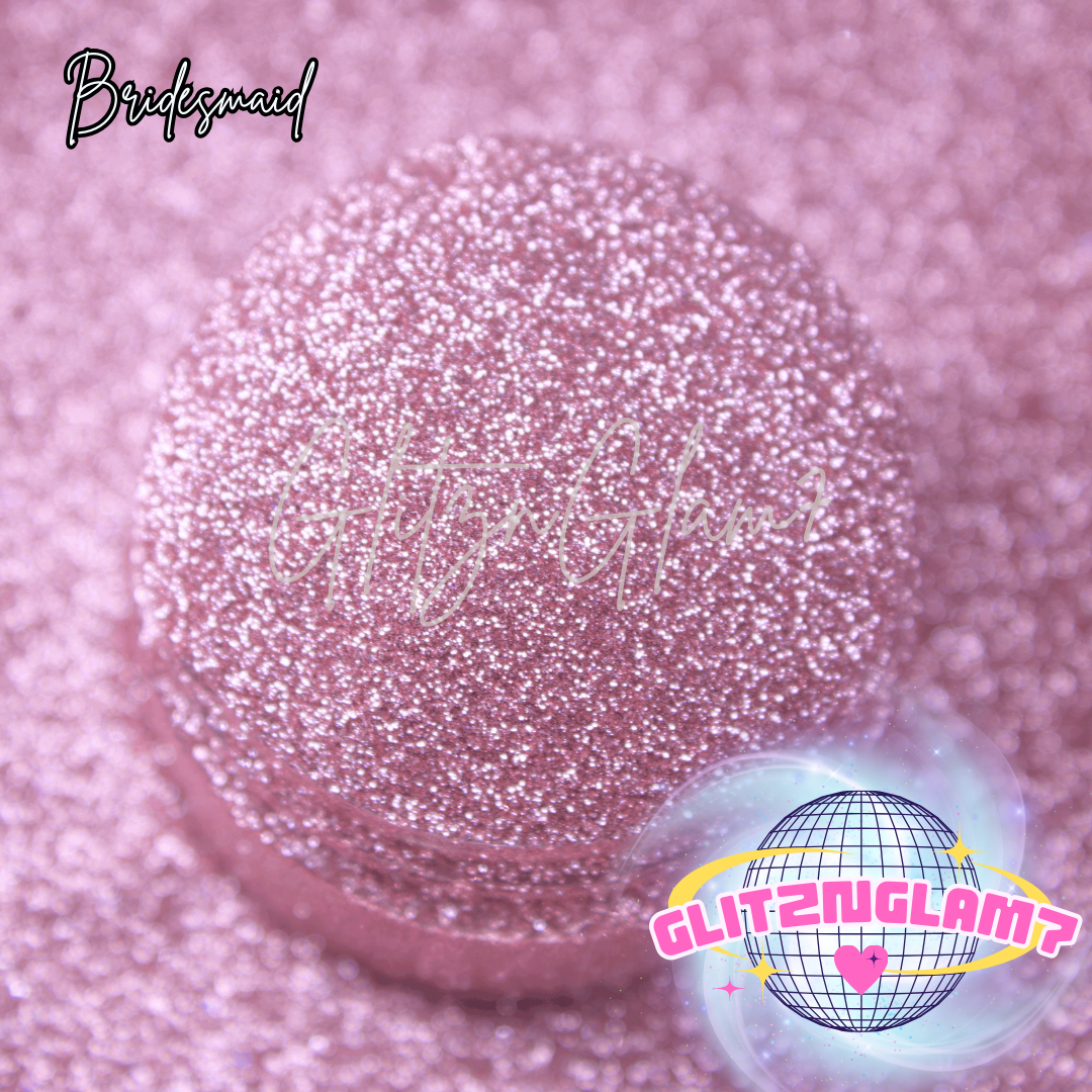 Bridesmaid -Glitter Dust 1/256"