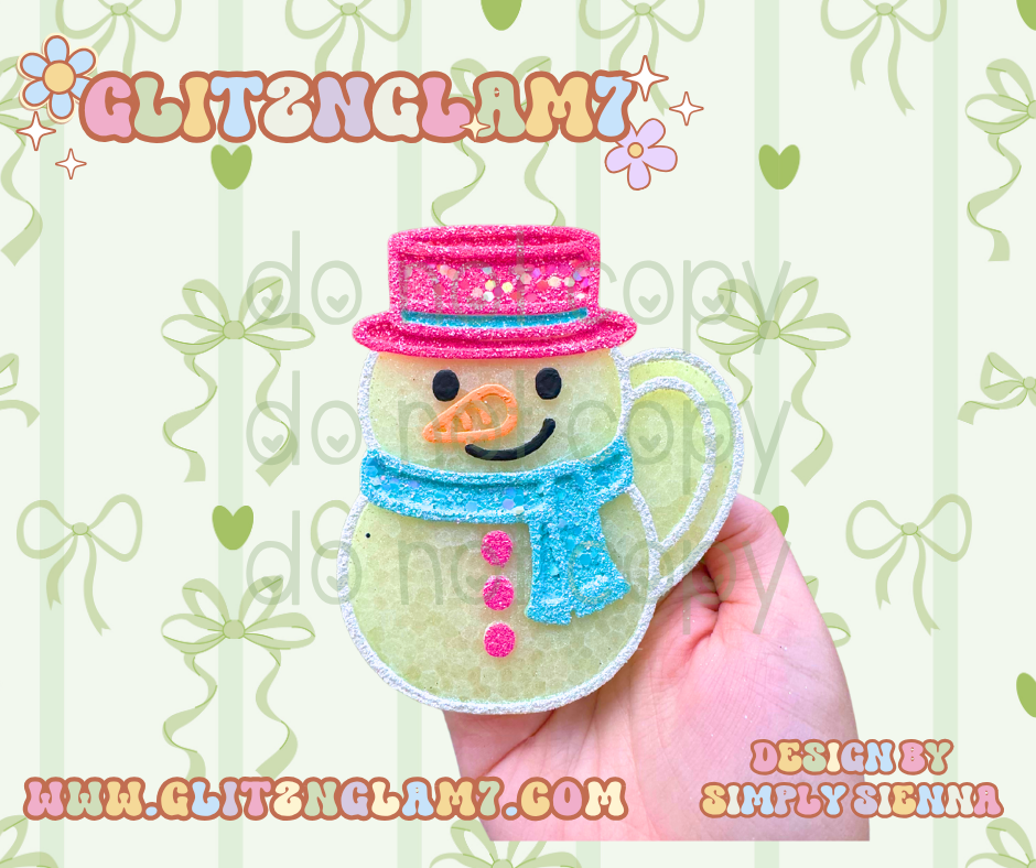 Snowman Mug Silicone Mold