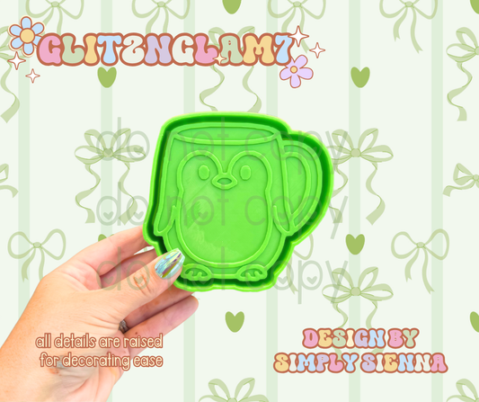 Penguin Mug Silicone Mold