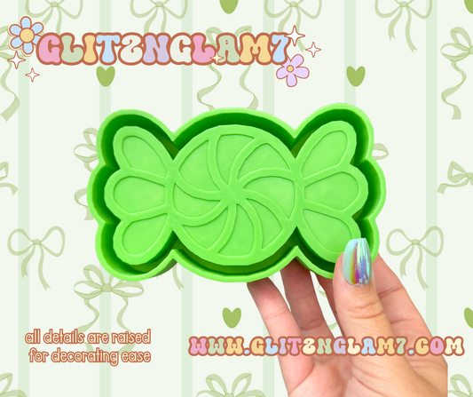 Cute Peppermint Silicone Mold