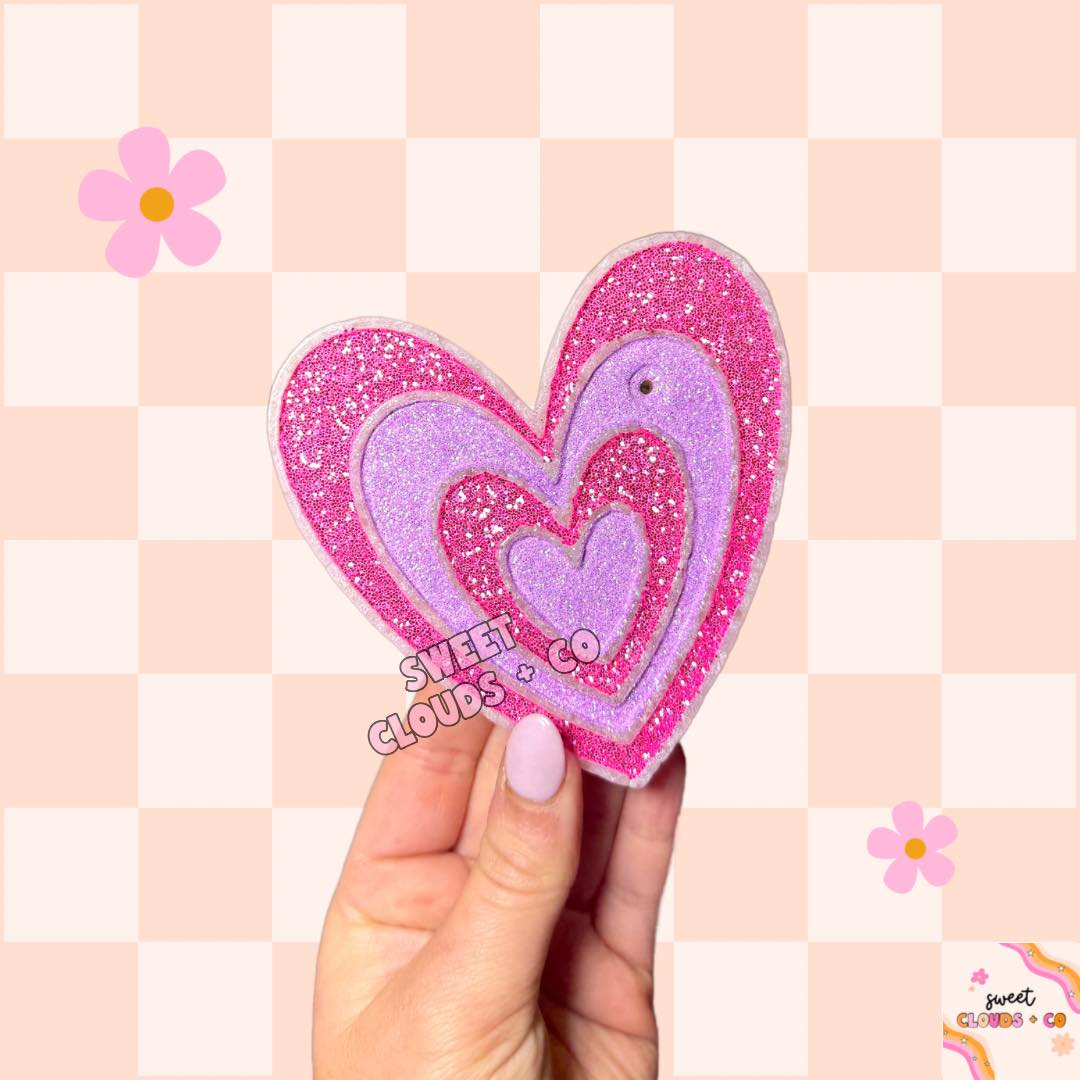 Groovy Heart Silicone Mold