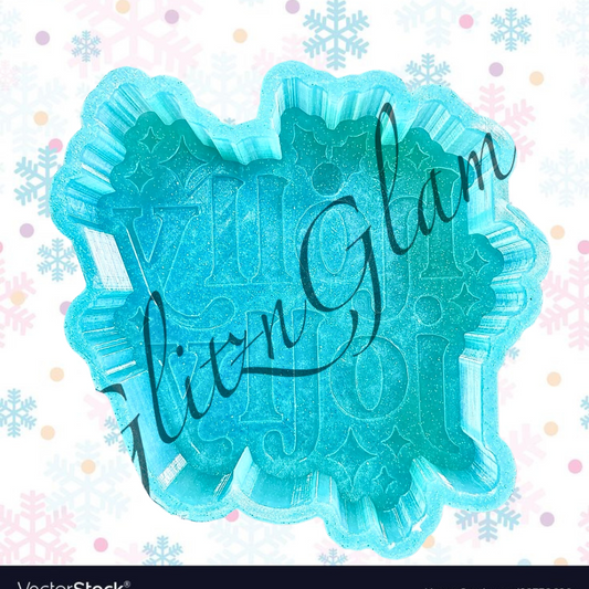 Holly Jolly Silicone Mold