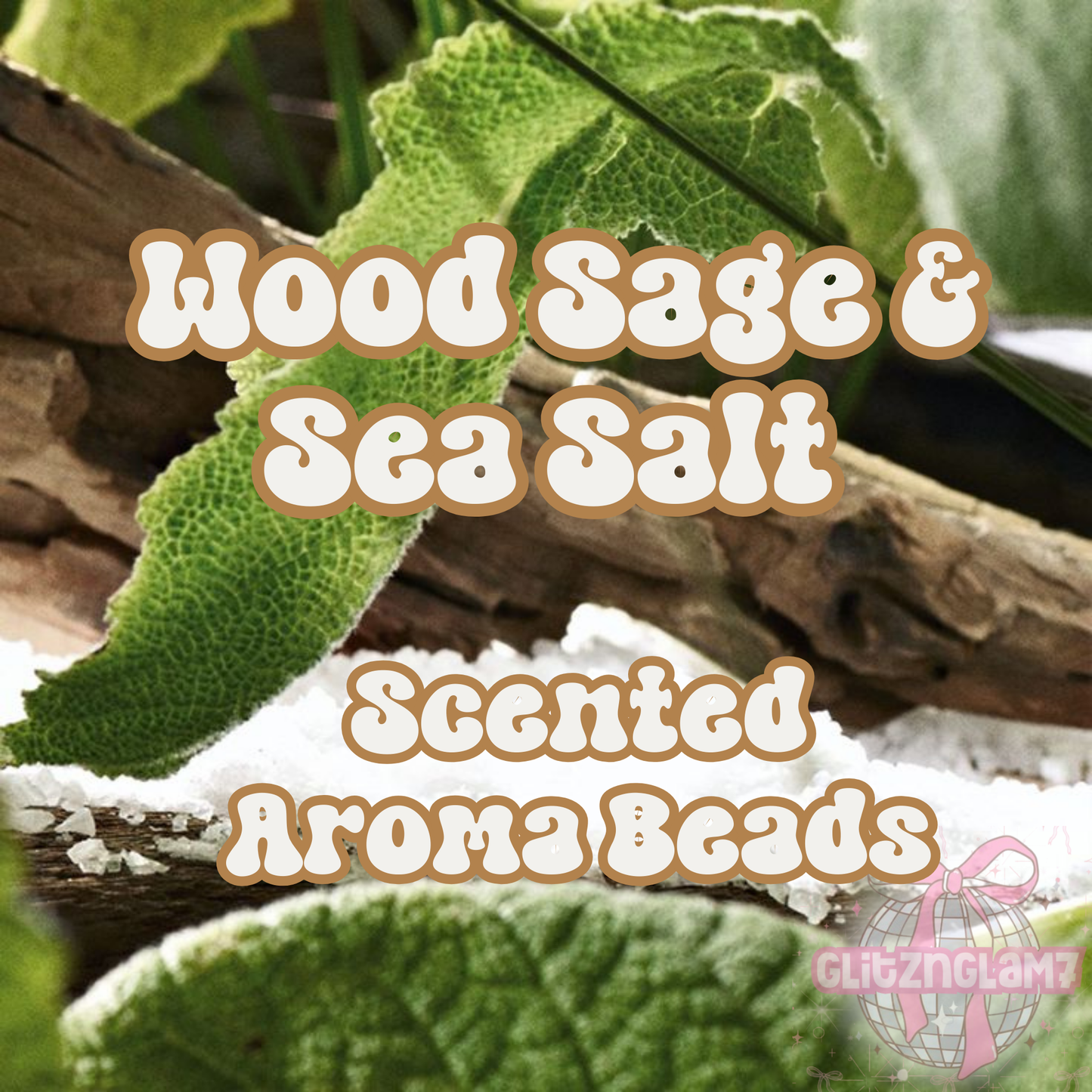 Wood Sage & Sea Salt Premium Scented Aroma Beads