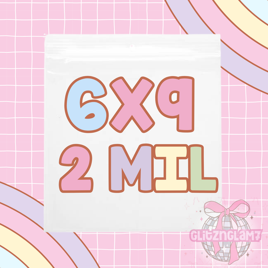 6x9 Polypropylene Bags- 2 MIL