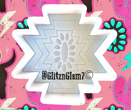 Aztec w/ Squash Blossom Silicone Mold