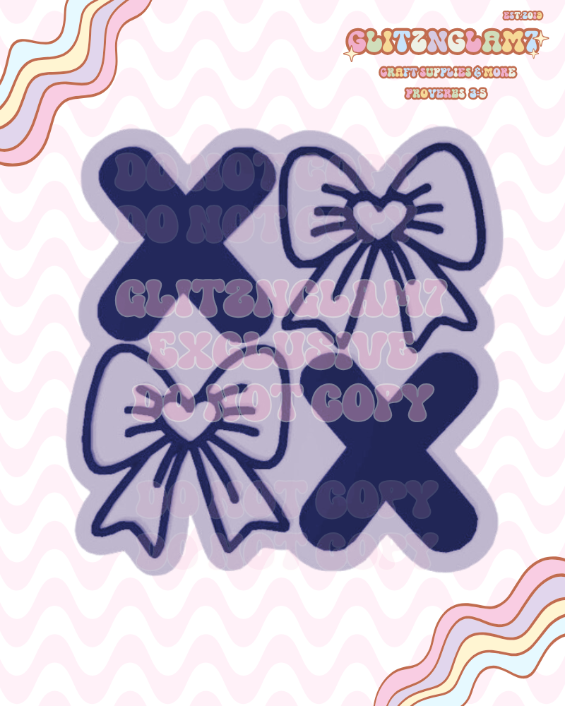 Coquette XOXO Premium Silicone Mold ( GNG7 Exclusive)