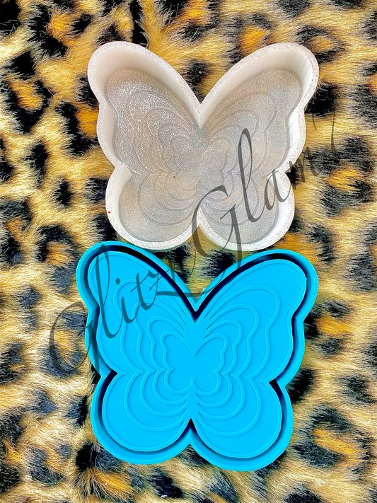 Groovy Butterfly ( NO FLOWERS) Silicone Mold