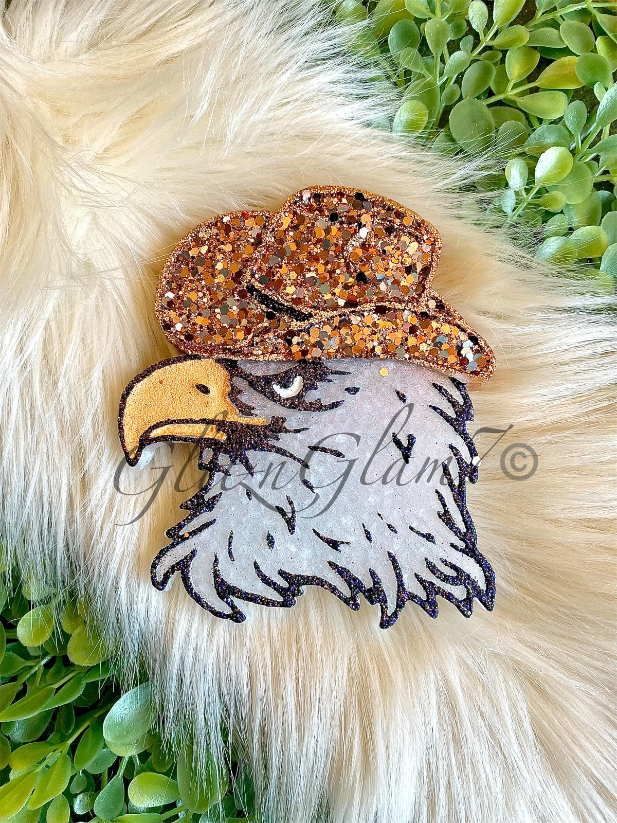 Bald Eagle W/ Cowboy Hat Silicone Mold