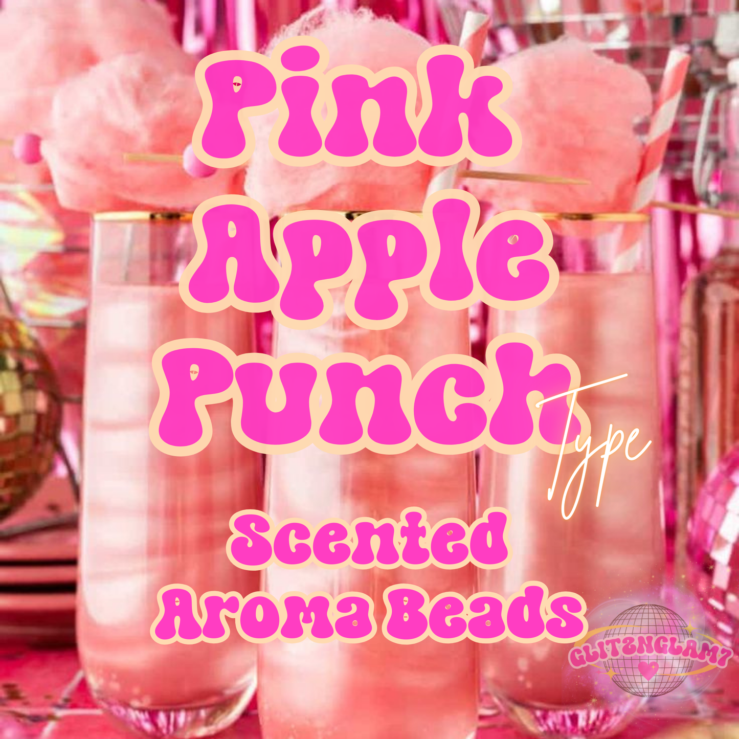Pink Apple Punch TYPE Premium Scented Aroma Beads