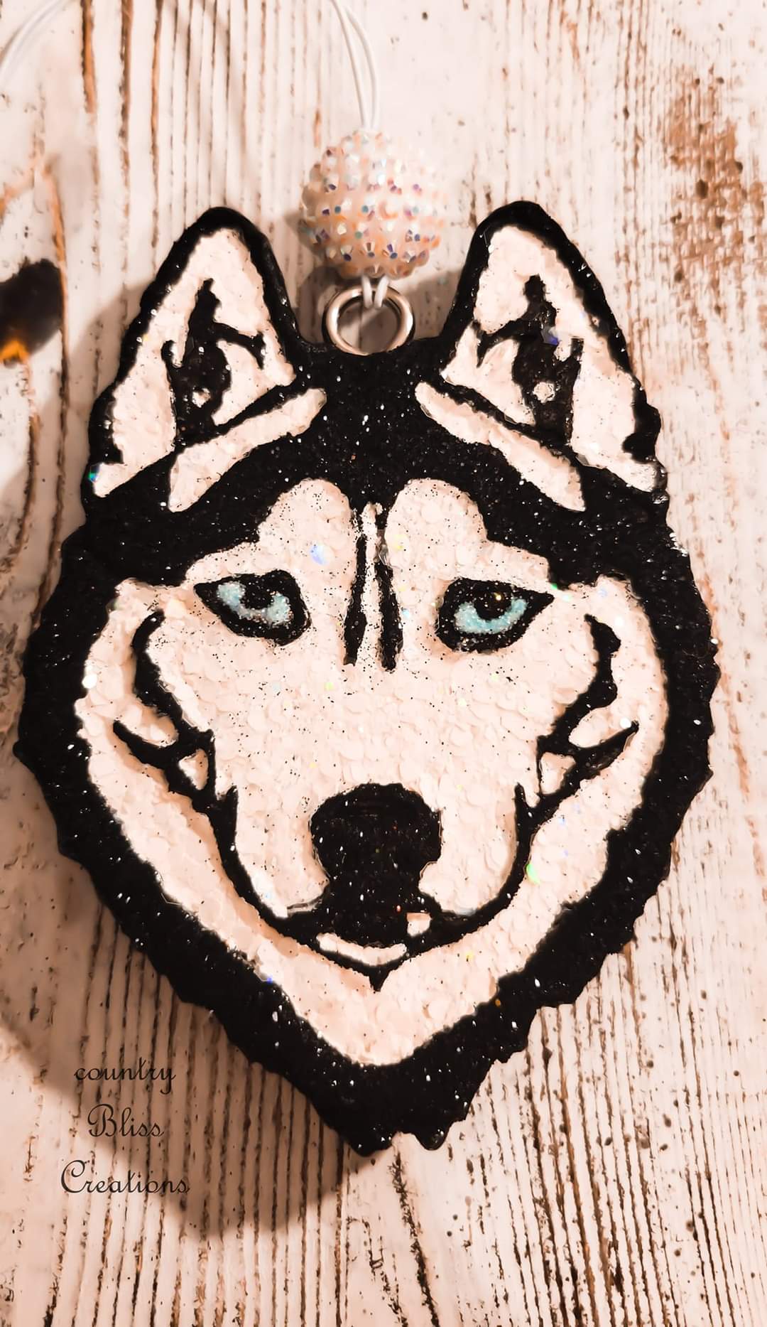 Husky (NO BOW) Freshie Silicone Mold