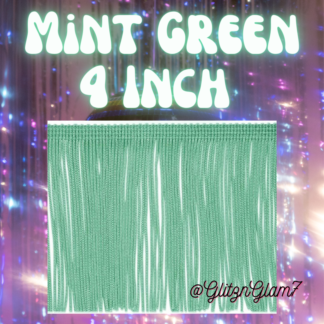 Mint Green Fringe