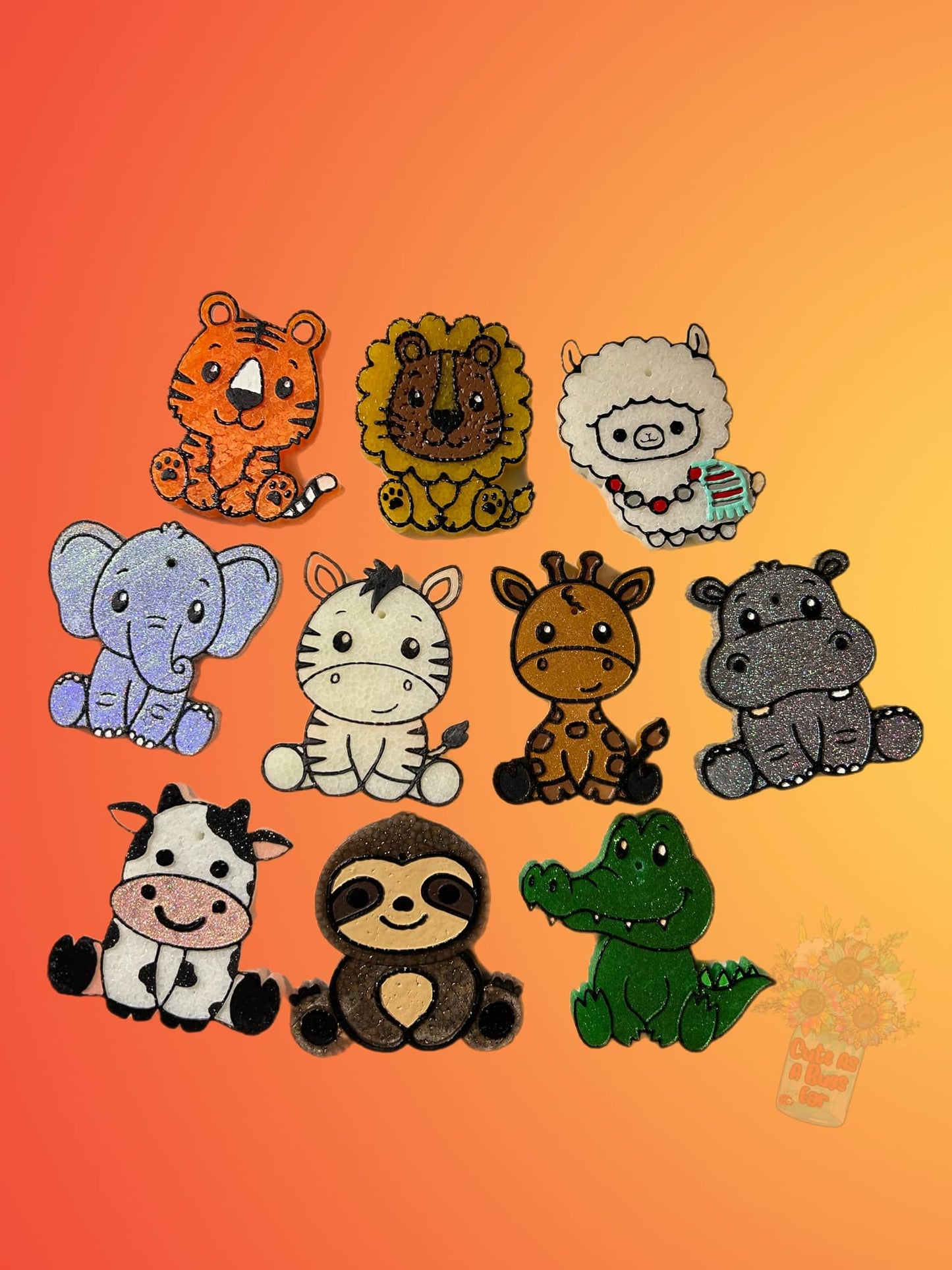 Baby Lion Freshie Silicone Mold