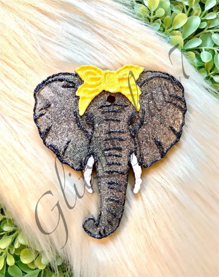 Elephant Freshie Silicone Mold