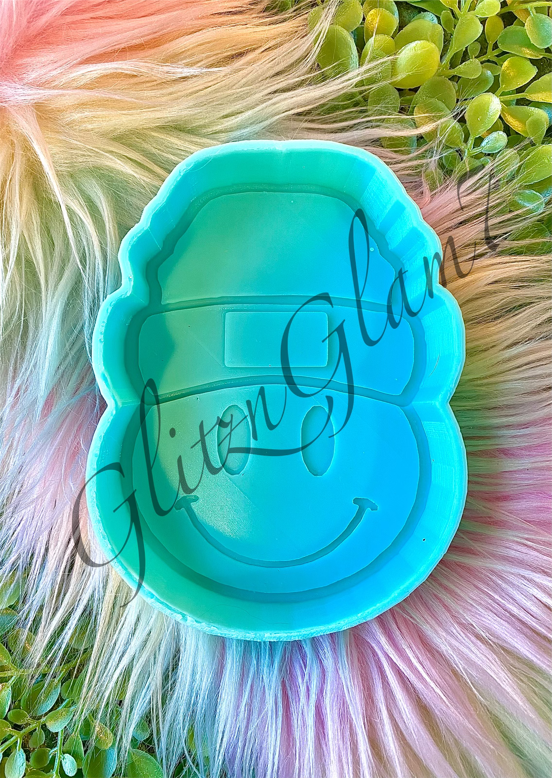 Smiley w/ Beanie Silicone Mold