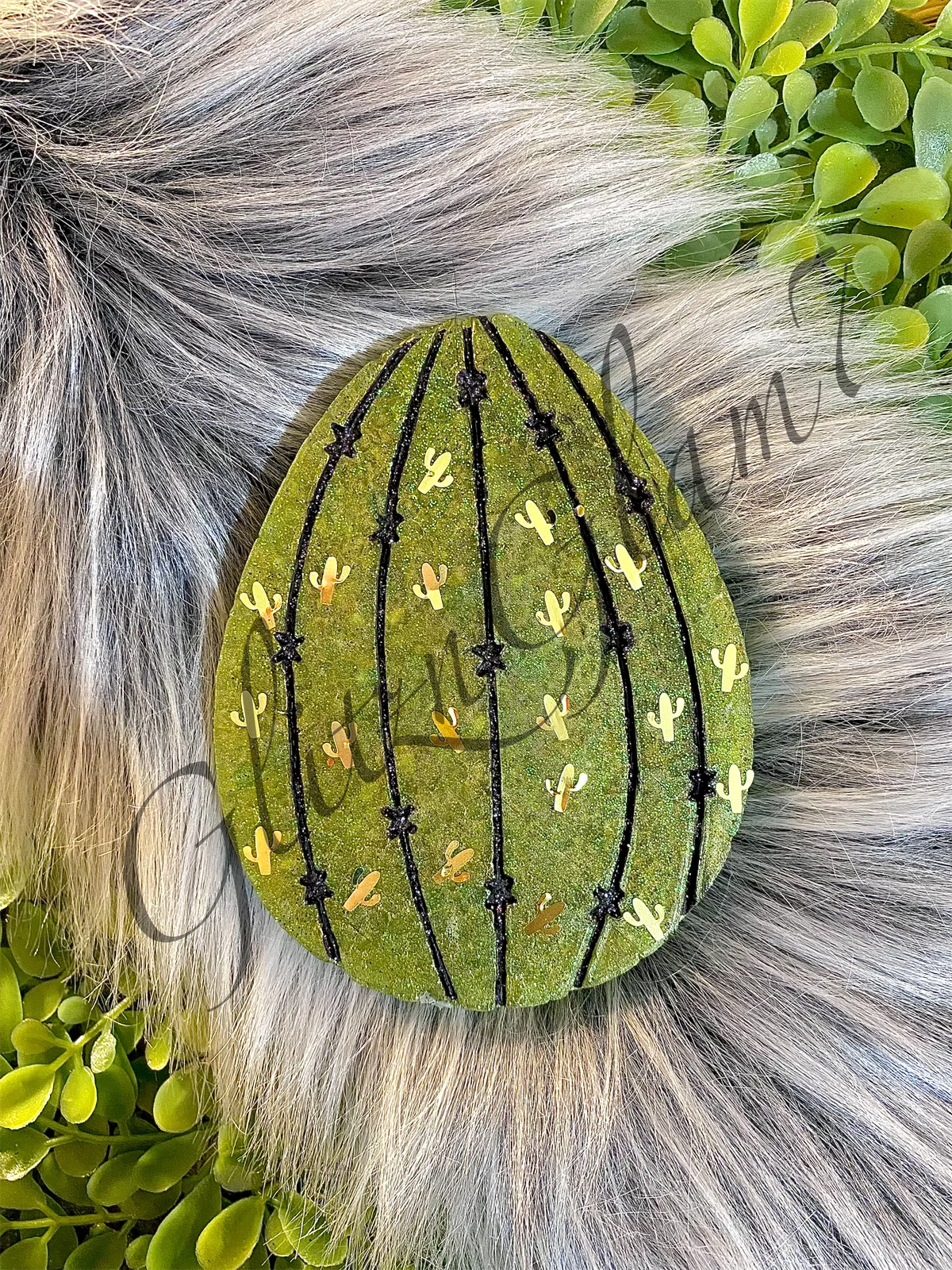 Cactus Easter Egg Silicone Mold