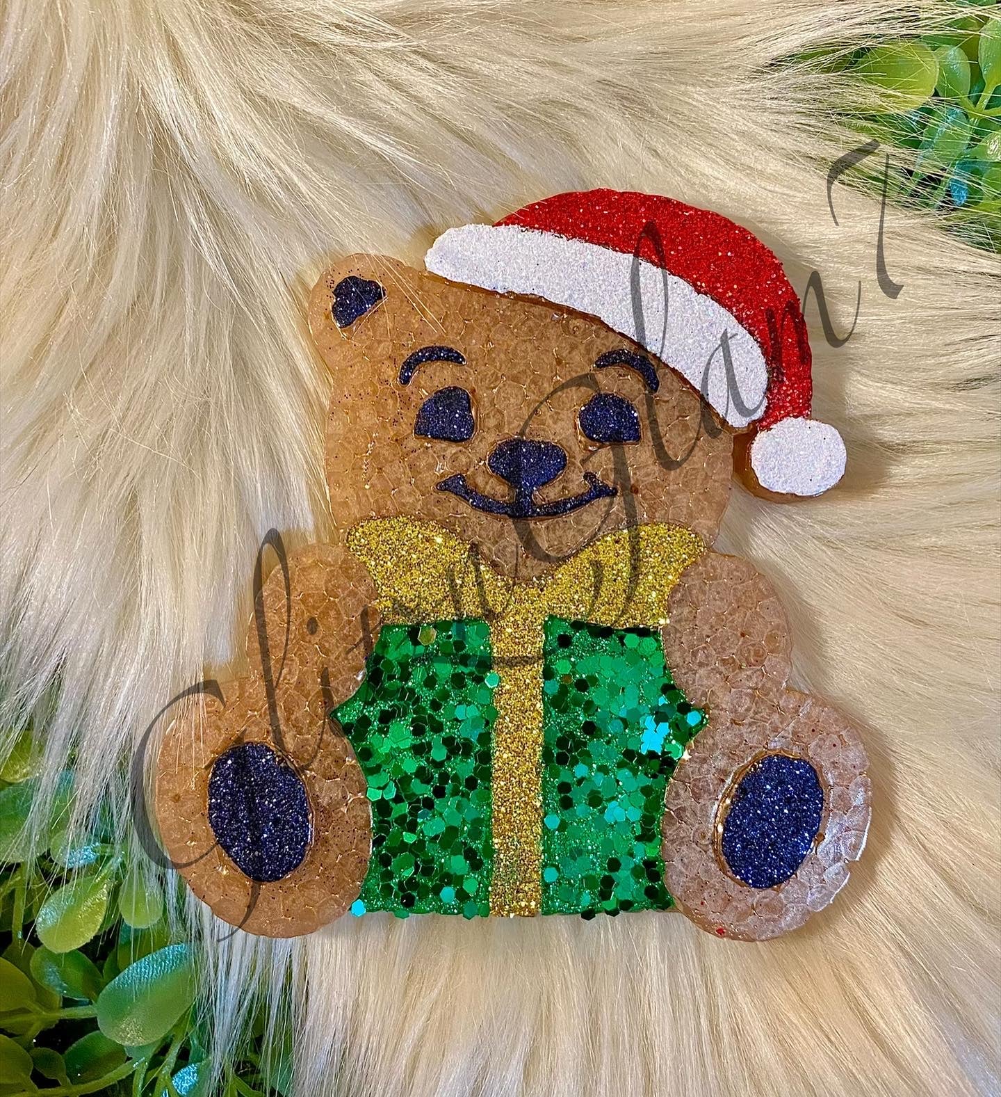 Christmas Bear Freshie Silicone Mold