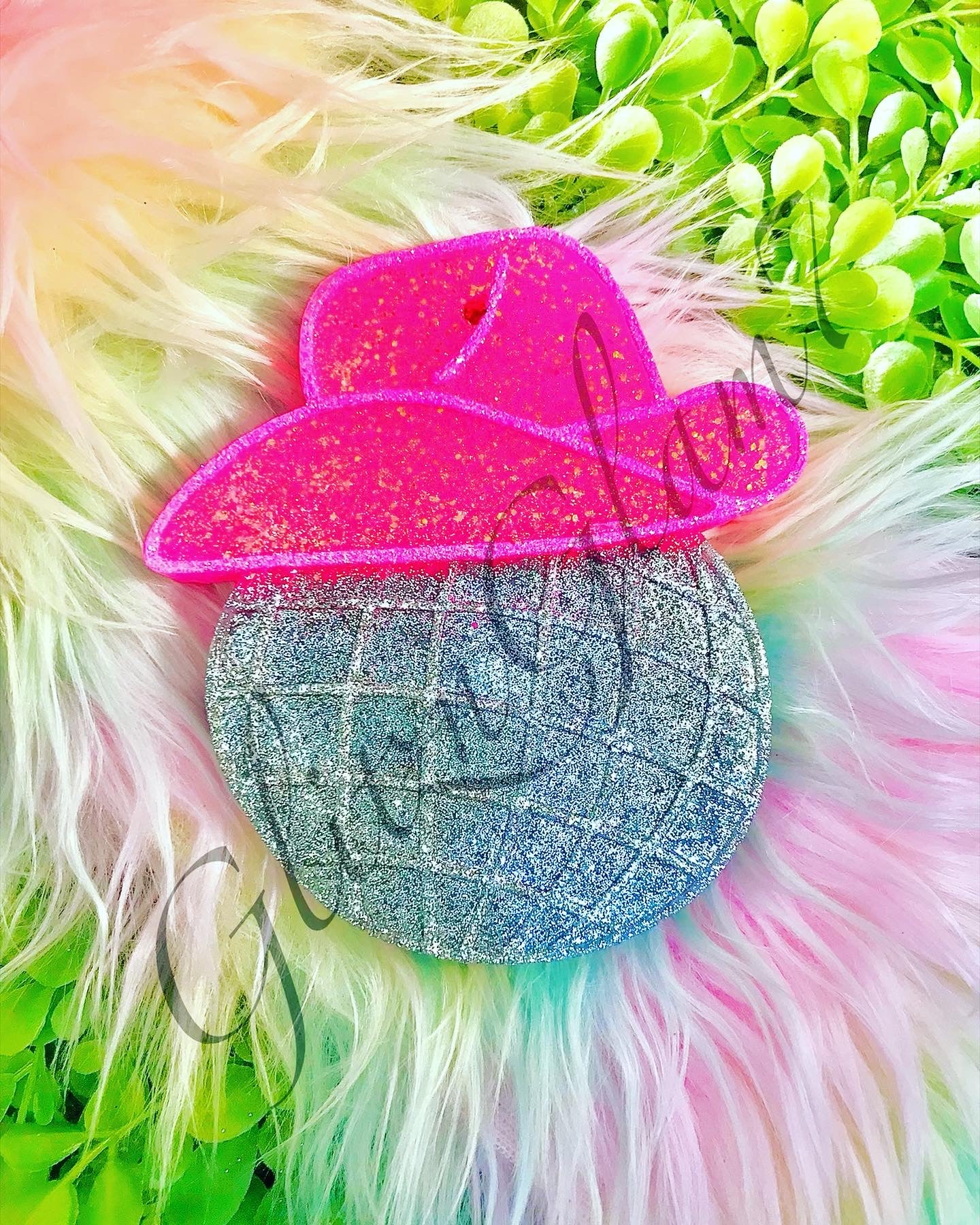 Disco Cowgirl Freshie Silicone Mold (Plain Style)