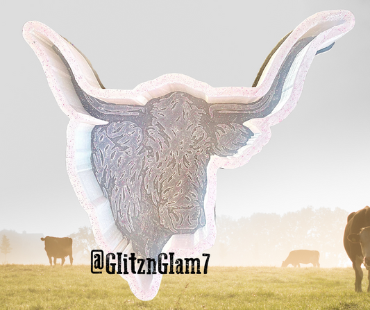 Longhorn Bull/Cattle Silicone Mold