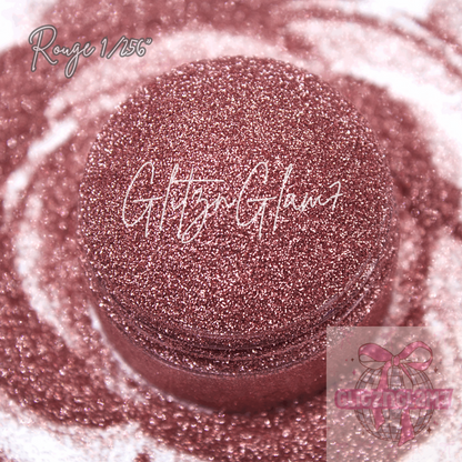 Rouge Glitter Dust 1/256"