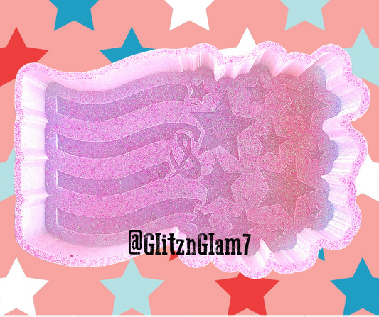 Stars & Stripes Flag Silicone Mold