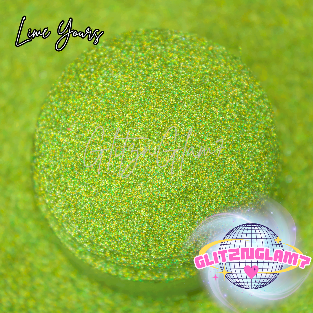 Lime Yours -Glitter Dust 1/256"