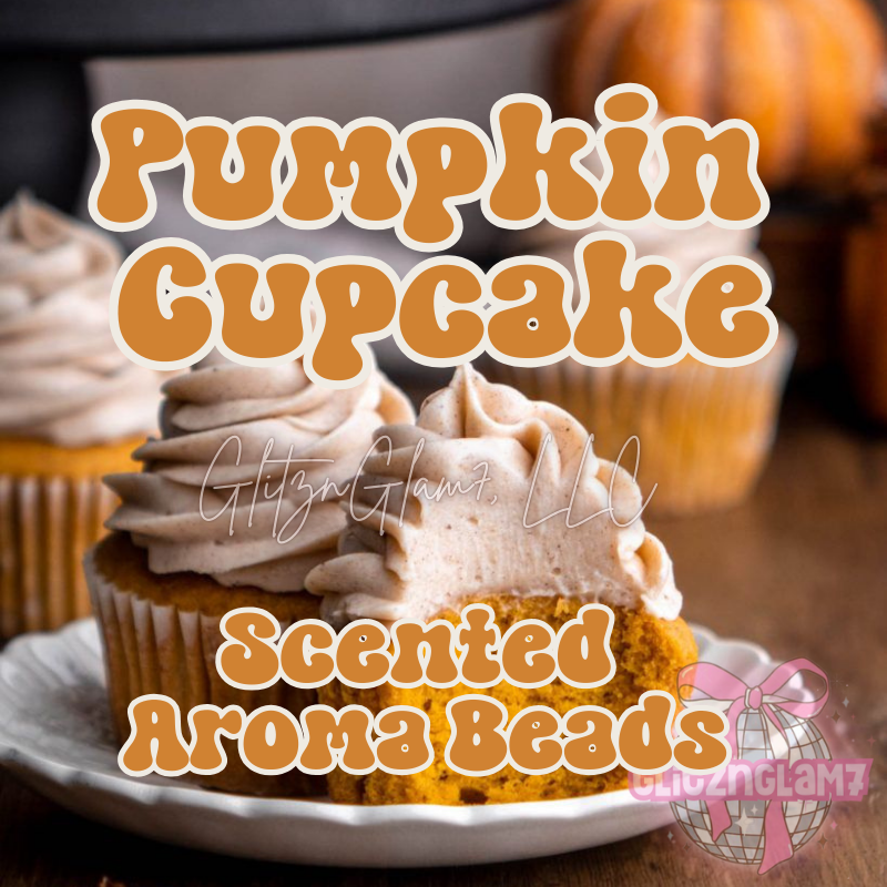 Pumpkin Cupcake Premium Scented Beads