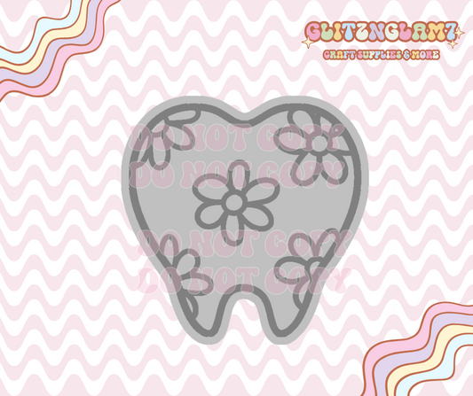 Floral Tooth Premium Silicone Mold
