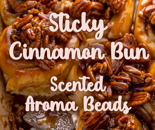 Sticky Cinnamon Bun Premium Scented Beads