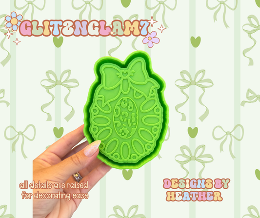 Coquette Squash Blossom w/ Leopard Print Silicone Mold