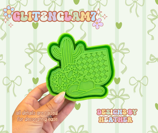 Western Girly Silicone Mold