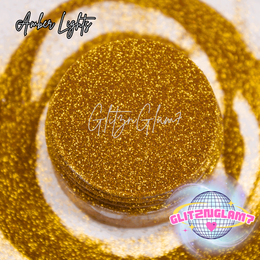 Amber Lights -Glitter Dust 1/256"