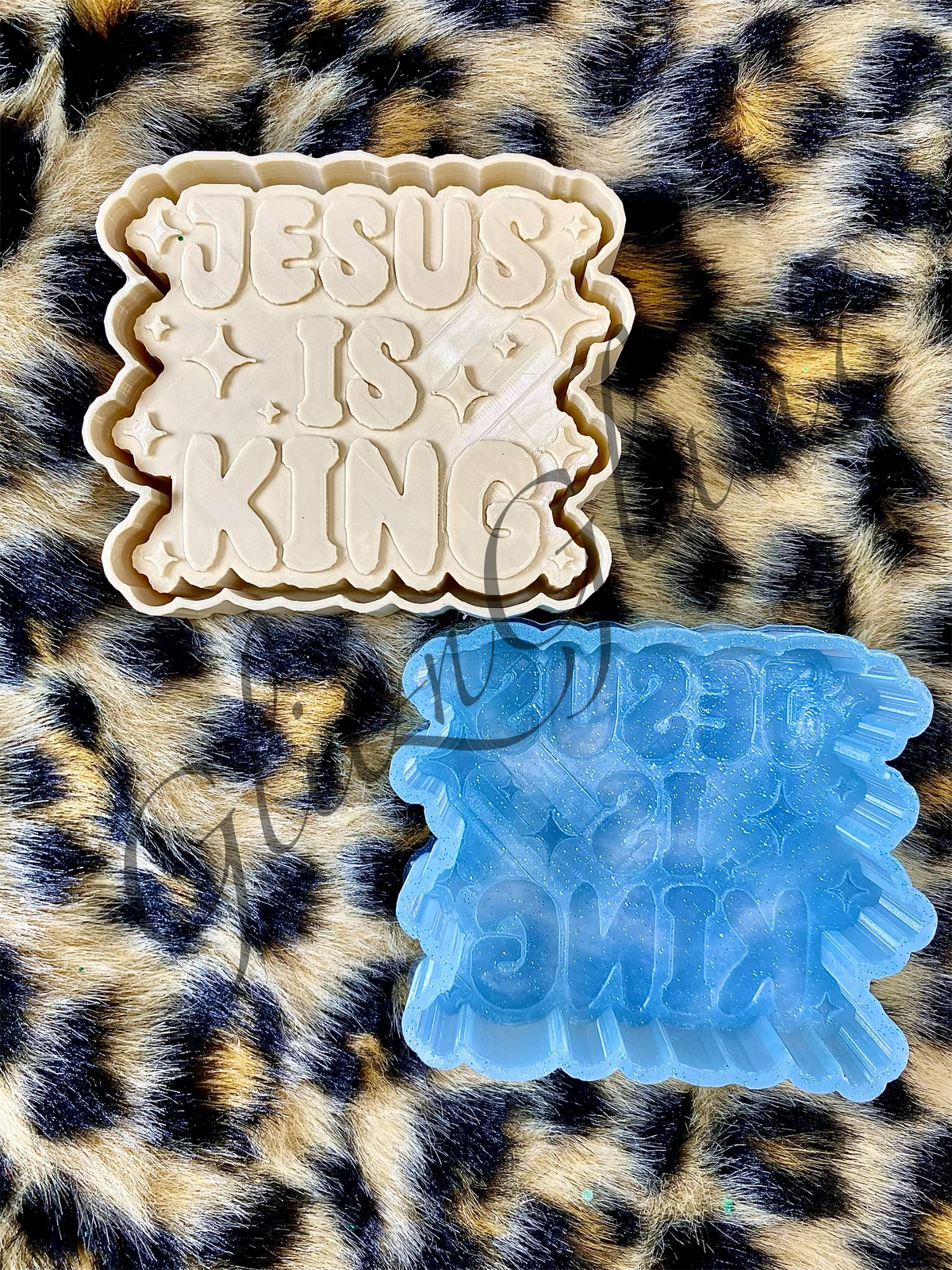 Jesus Is KING Silicone Mold