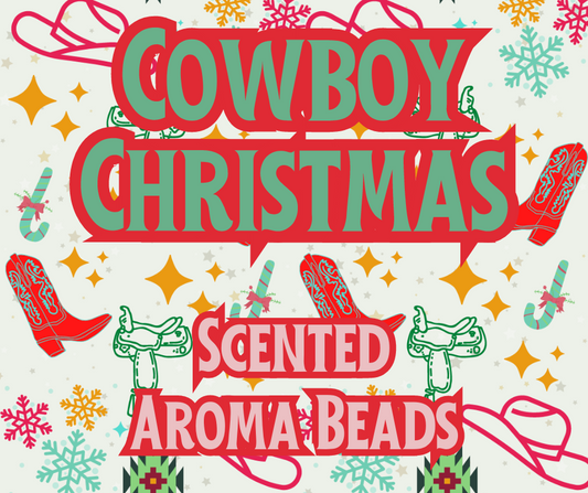 Cowboy Christmas Premium Scented Beads