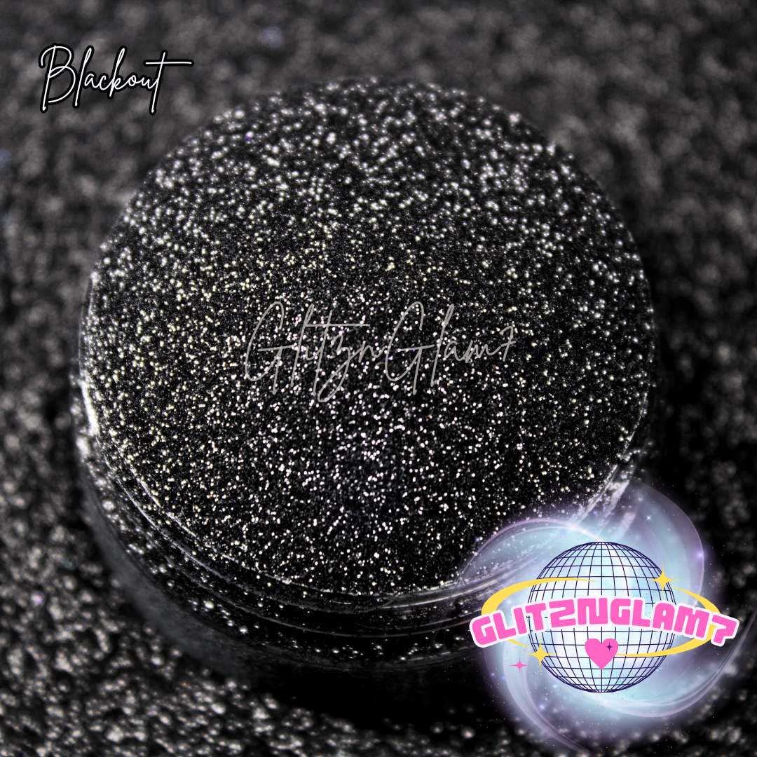 Blackout -Glitter Dust 1/256"