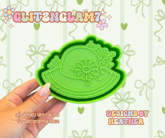 Floral Sun Hat Silicone Mold